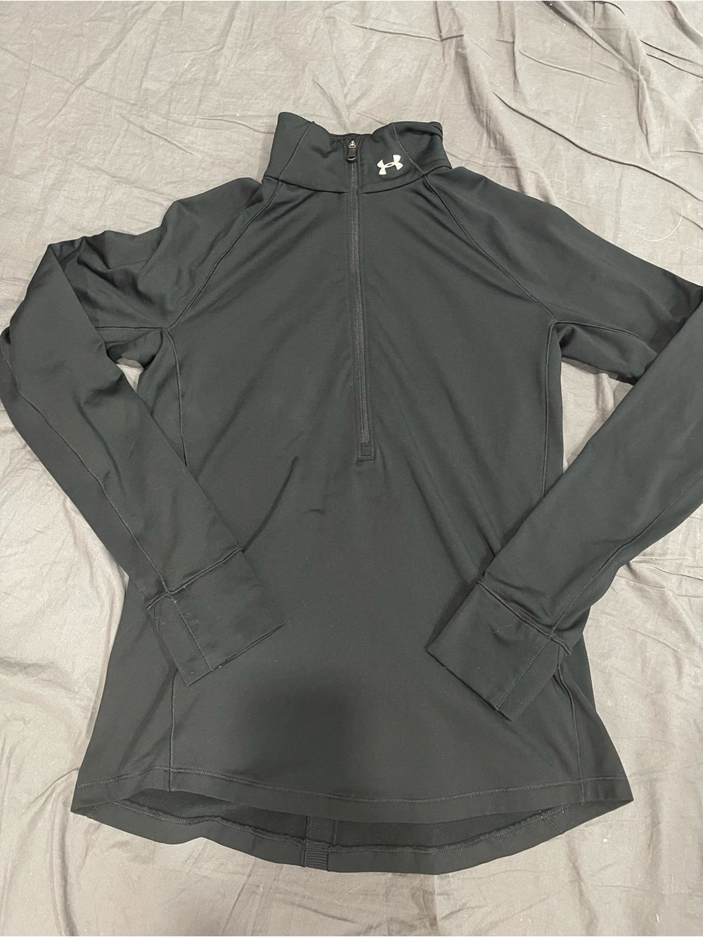 Under Armour Black Half-Zip Performance Top